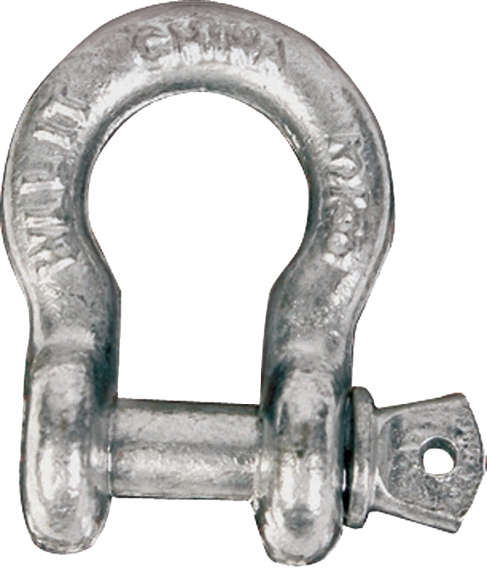 Koch 081443/MC651G Anchor Shackle, 3.25 ton Working Load, Steel, Galvanized