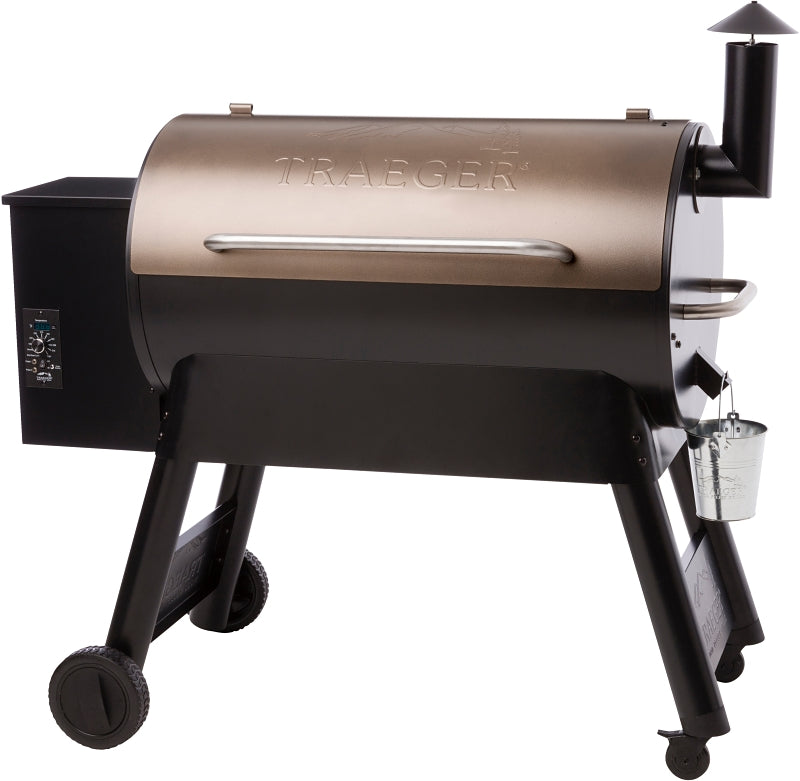 Traeger Pro 34 TFB88PZB Pellet Grill, 36,000 Btu , Steel Body, Bronze