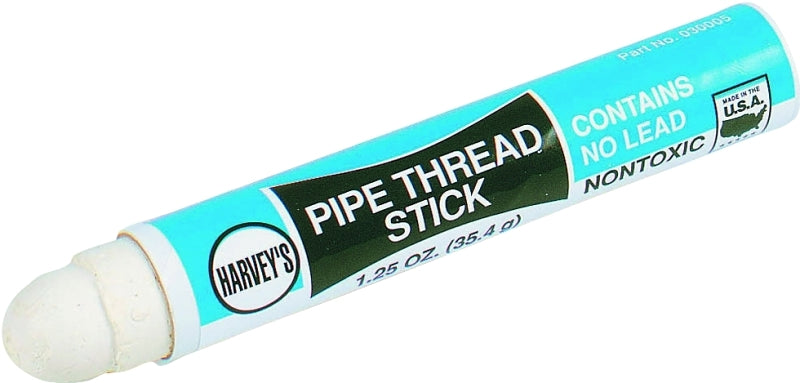 Harvey 30005-144 Pipe Thread Stick, 1.25 oz, White