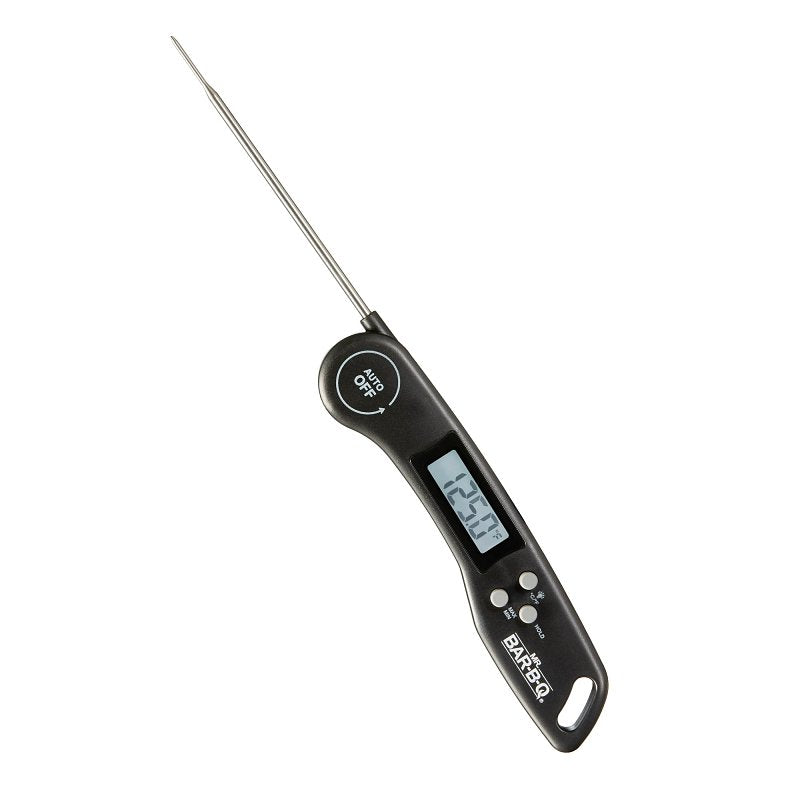 Mr. BAR-B-Q 40317Y Quick Read Thermometer, -4 to 518 deg F, Stainless Steel Probe Material