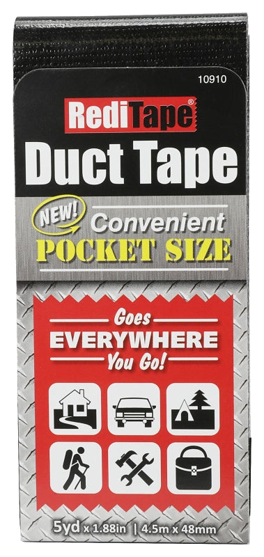 10910 DUCT TAPE PCKT SZD BLACK