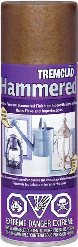 Rust-Oleum 595562B522 Hammered Spray Paint, Hammered Gloss, Copper, 340 g, Can