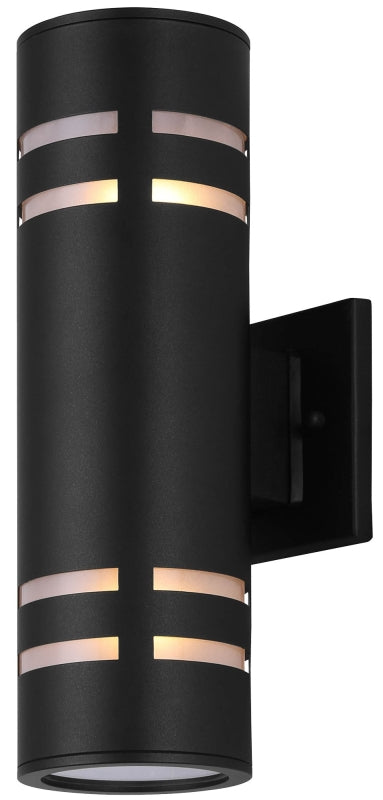 Canarm IOL256BK TAY Outdoor Light, 60 W, Stainless Steel Fixture, Black Fixture