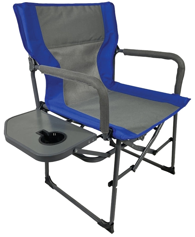 Seasonal Trends DC301 Director's Folding Chair, 31.75 in W, 20.75 in D, 35.75 in H, 300 lbs Capacity, Steel Frame