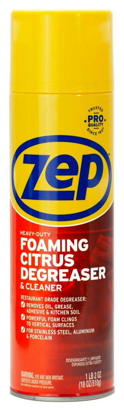 Zep ZUHFD18 Degreaser, 18 oz, Liquid, Characteristic