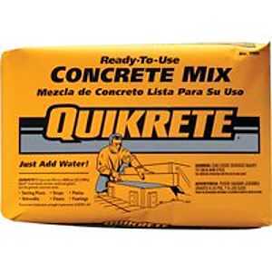 Quikrete 1101-40 Concrete Mixer, Brown/Gray