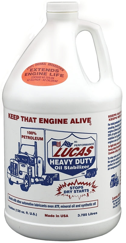 Lucas Oil 10002 Oil Stabilizer, 1 gal Bottle