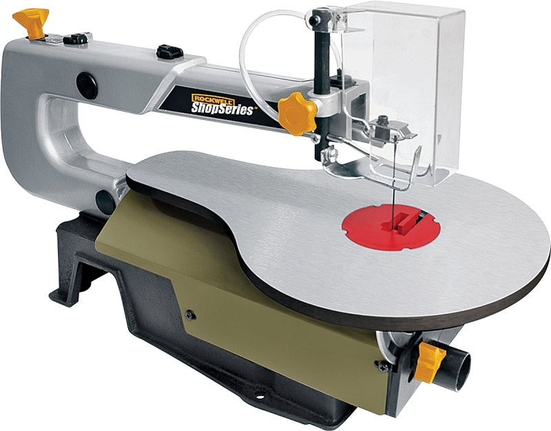 Rockwell RK7315 Corded Scroll Saw, 120 V, 1.2 A, 5 in L Blade, 2-1/2 in Cutting Capacity, 500 to 1700 spm