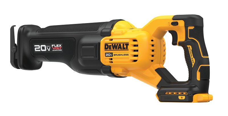 DEWALT DCS386B Reciprocating Saw, Tool Only, 20 V, 1-1/8 in L Stroke, 0 to 3000 spm