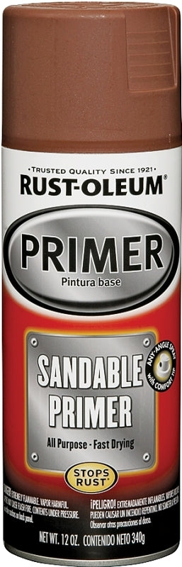 Rust-Oleum 249419 Spray Primer, Red, 12 oz, Can