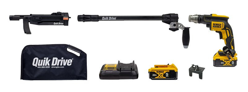 QuikDrive PRO300SG2DC2K Decking System, 5 A, 2000 rpm Speed, Includes: Batteries and Charger