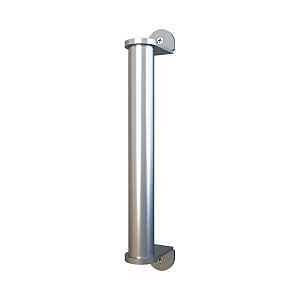 Renin Deben Series BD413-SN Barn Door Handle, 214 mm L Handle, Steel, Satin Nickel