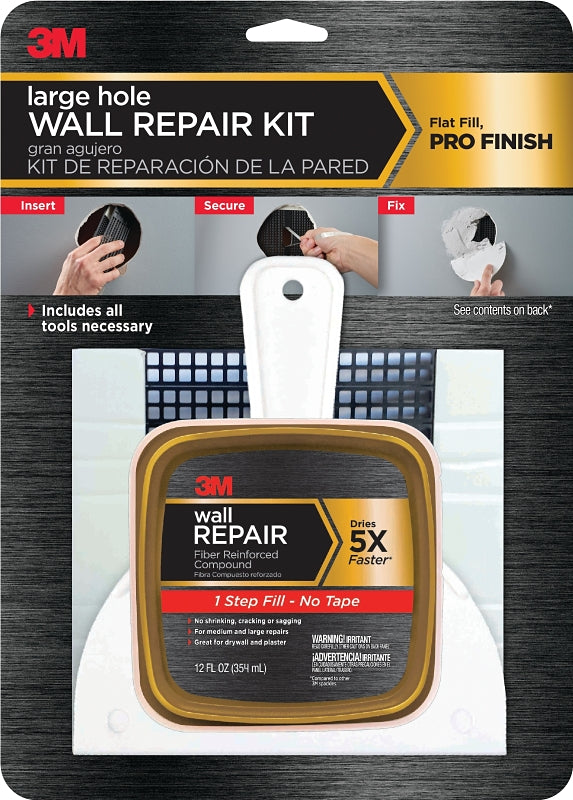 3M LHR-KIT Wall Repair Kit, 12 fl-oz