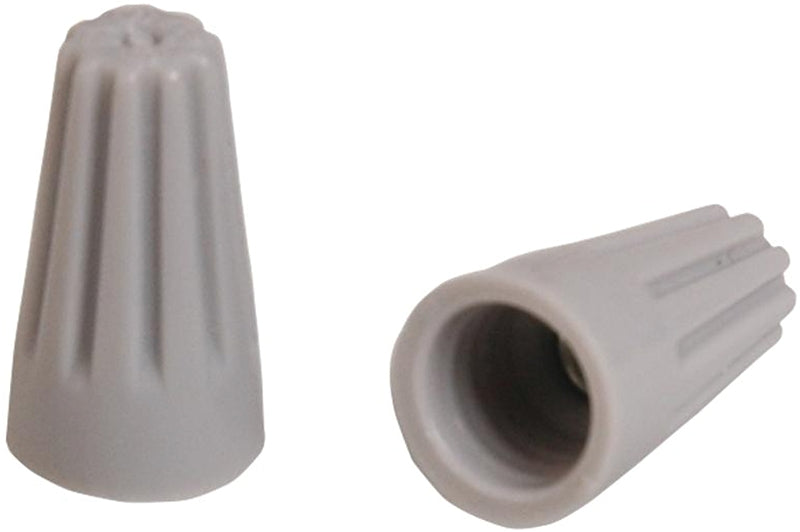 Hubbell HWCS1B100 Wire Connector, 22 to 14 AWG Wire, Thermoplastic Housing Material, Gray