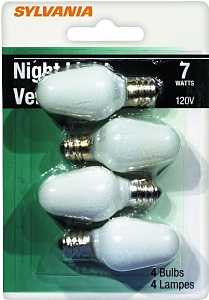 13544 BULB WHT NIGHTLITE 7W C7