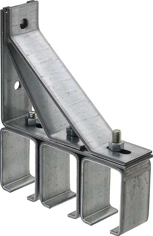 National Hardware N104-554 Box Rail Bracket, Steel, Galvanized