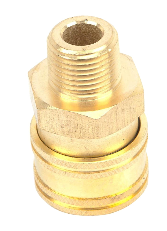 Forney 75128 Coupler, 3/8 in Connection, FNPT, Brass