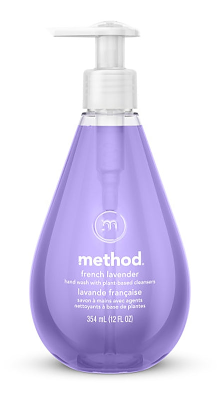 method 31 Gel Hand Wash, Gel, Lavender, French Lavender, 12 oz Bottle