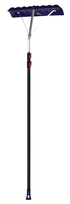 Garant GPRR24TU Roof Rake, Polyethylene Blade, Telescopic Handle, Aluminum Handle, 71 in OAL