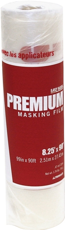 Trimaco EasyMask 49990 Masking Film, 90 ft L, 99 in W