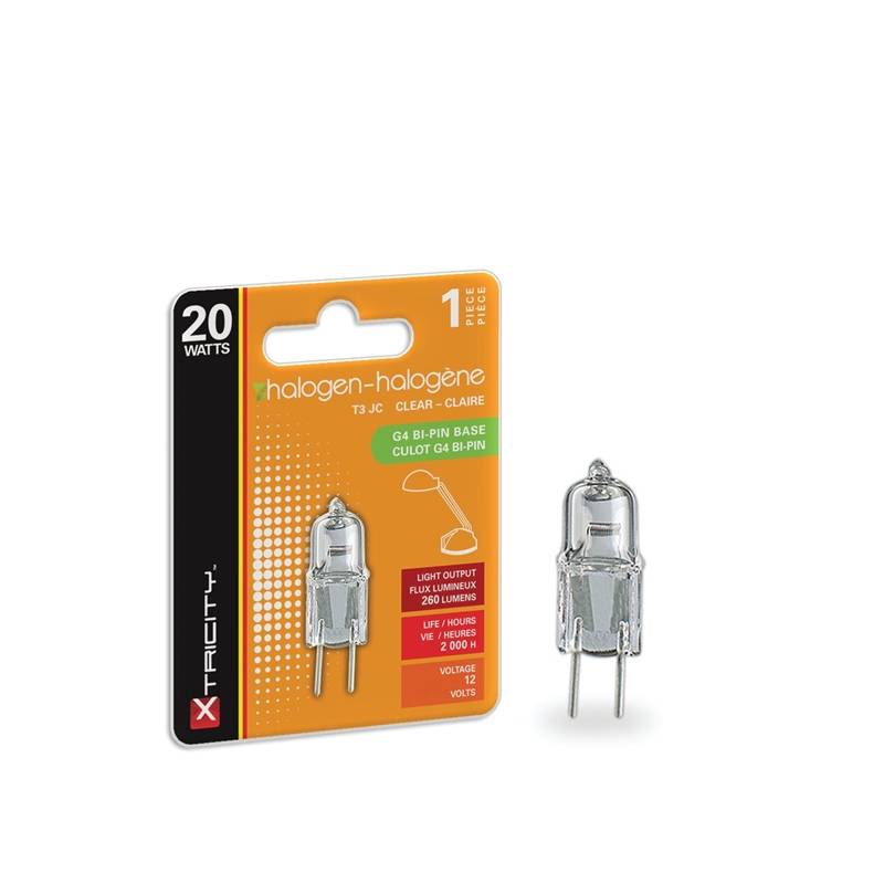 1-62018 20W. 12V CLEAR 1CD BUL