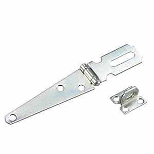 345XV-ZINC HINGE HASP