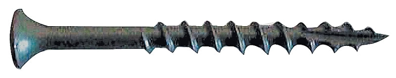 Camo 0341199 Deck Screw, #10 Thread, 3-1/2 in L, Bugle Head, Star Drive, Type 17 Slash Point, Carbon Steel, 25 lb