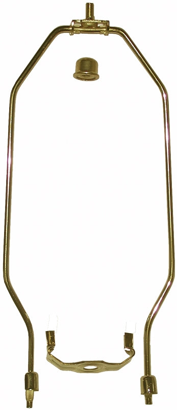Atron 01249/LA104 Lamp Harp, 10 in L, Metal, Brass Fixture