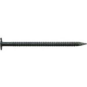 National Nail 00061072 Drywall Nail, 1-1/4 in L, Steel, Brite, Flat Head, Round Shank, 50 lb