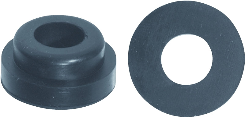 Danco 38809B Faucet Washer, 9/32 in ID x 27/32 in OD Dia, 3/8 in Thick, Rubber, For: 3/8 in OD Tubing into Ballcock