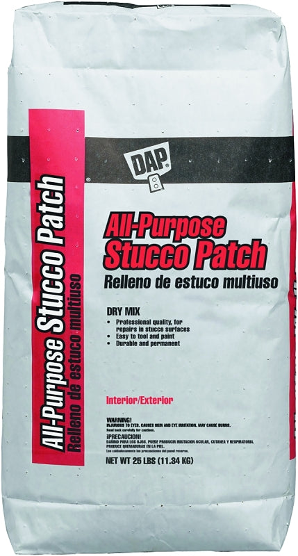 DAP 10502 Stucco Patch, Off-White, 25 lb Bag