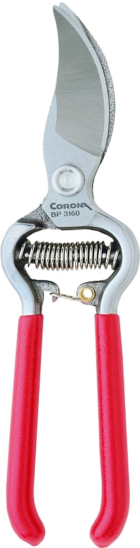 CORONA BP 3160 Pruning Shear, 3/4 in Cutting Capacity, Steel Blade, Bypass Blade, Steel Handle