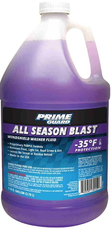 Prime Guard Ice Cutter 93506 Windshield Washer Fluid, 1 gal, Bottle, A Grade