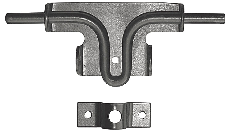 LATCH BOLT SLIDE BLACK 8IN