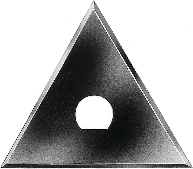 Hyde 10420 Scraper Blade, Triangular Blade, 2-1/4 in W Blade, Carbon Steel Blade