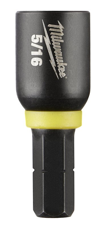 Milwaukee SHOCKWAVE Impact Duty Series 49-66-6200 Shallow Impact Socket, 3/8 in Socket, 1/2 in Drive, Square Drive