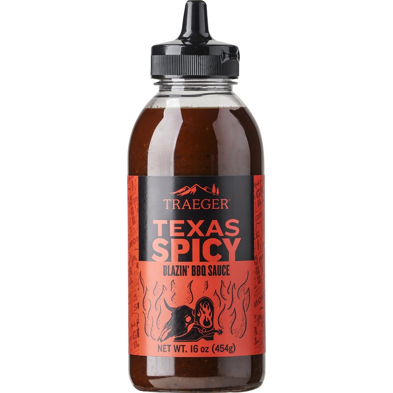 Traeger SAU066 BBQ Marinade, Texas Spicy, 16 oz Bottle