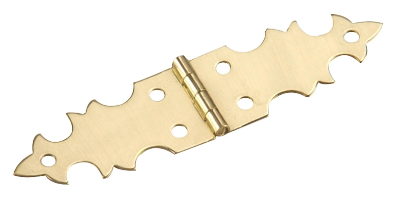 585SBR HINGE BRASS 5/8X2-3/4IN