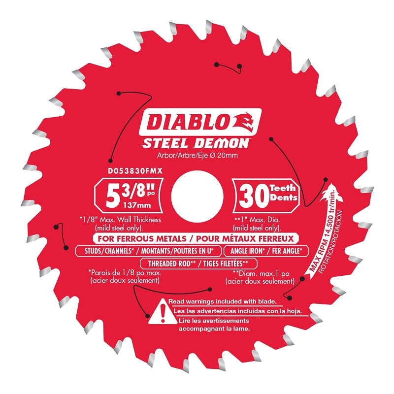 D053830FMX BLADE SAW 30T 5-3/8