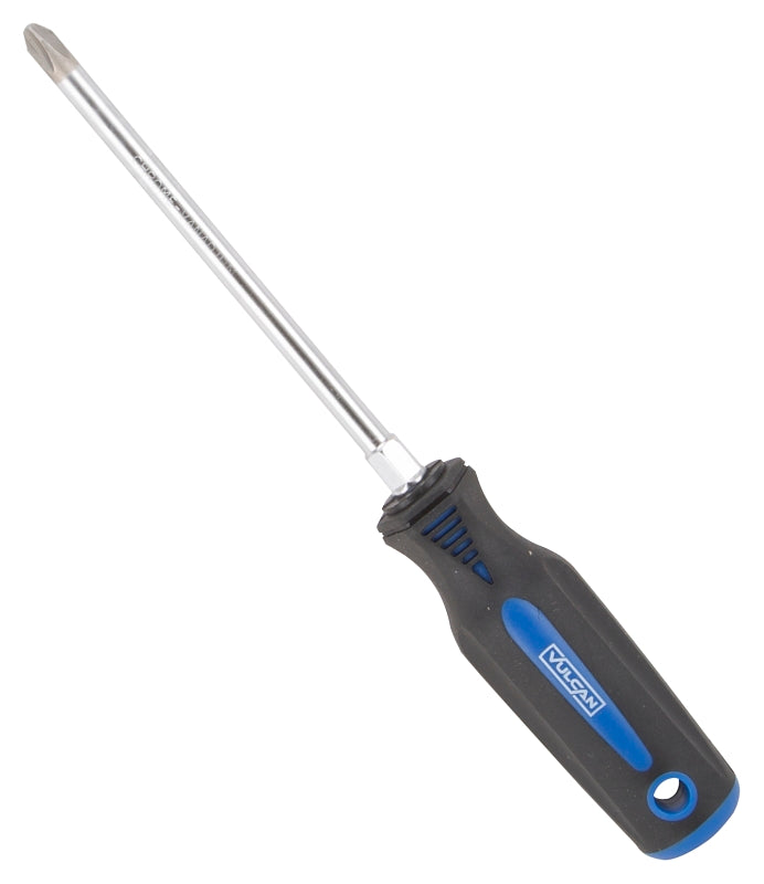 Vulcan Screwdriver, #3 Drive, Phillips Drive, 10-1/2 in OAL, 6 in L Shank