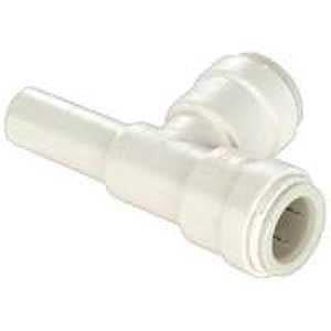 Watts 3533-14 Reducing Pipe Tee, 3/4 in, Sweat Push-Fit, Plastic, White, 250 psi Pressure