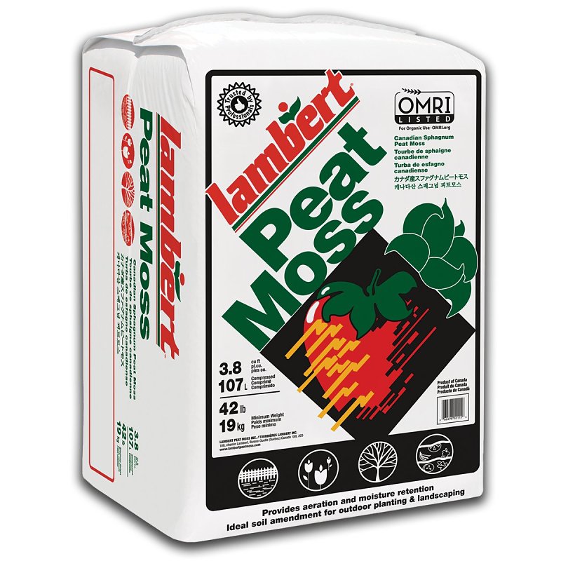 Lambert 664980 2115 Peat Moss, 107 L