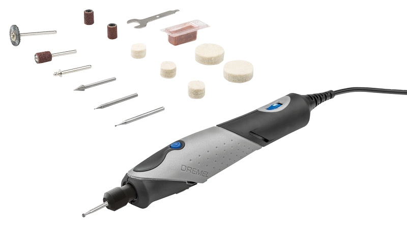 Dremel 2050-15 Versatile Craft Tool, 0.5 A, Keyed Chuck, 2-Speed, 5000 to 22,000 rpm Speed