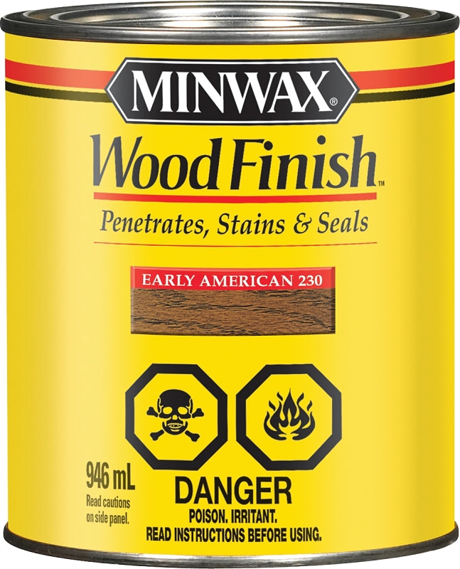 Minwax 230034444 Wood Stain, Early American, Liquid, 946 mL, Can