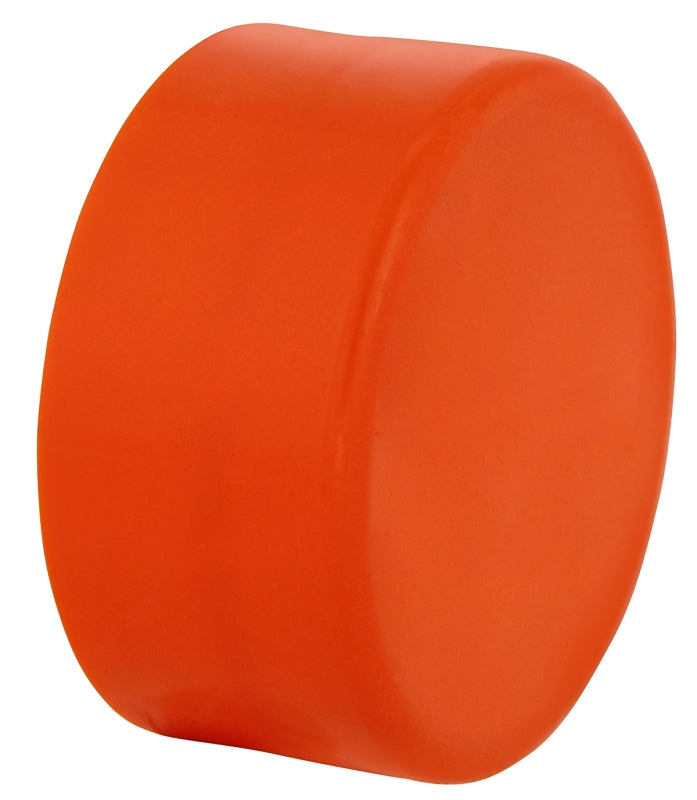 IPEX 027876 Test Cap, Hub, ABS, Orange, 2 in Pipe