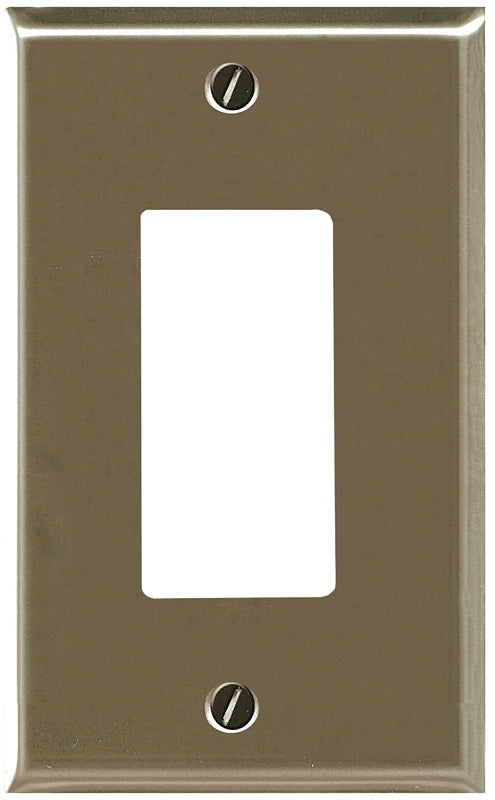 2167RBN NICKEL WALLPLATE 1 GAN