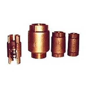 Simmons 500 SB Series 501SB Check Valve, 1/2 in, FPT, 400 psi Pressure, Silicone Bronze Body