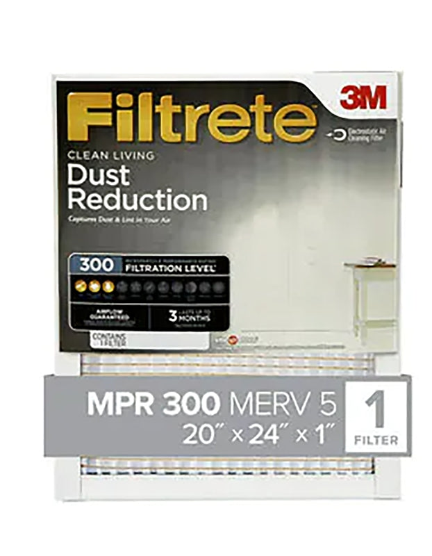 FILTER AIR DST REDUC 20X24X1IN