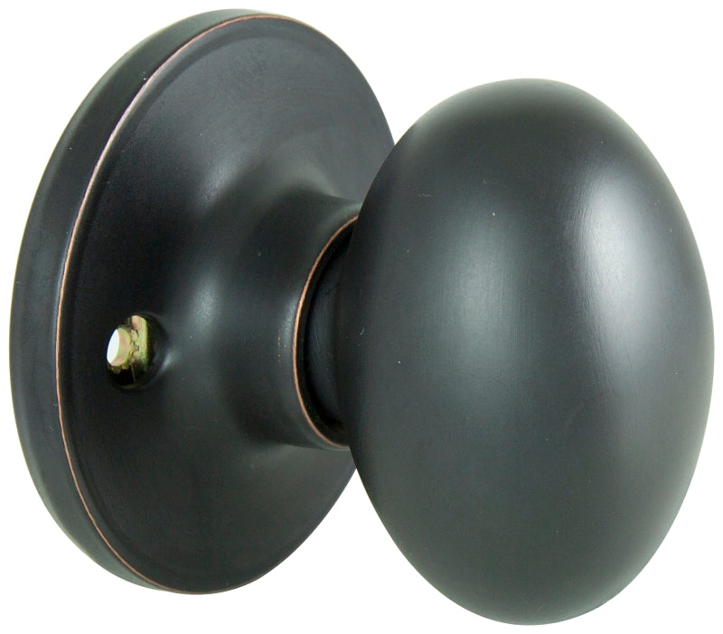 ProSource Dummy Knob, TYL Design, 1-3/8 to 1-3/4 in Thick Door, Brass, 65.7 mm Rose/Base