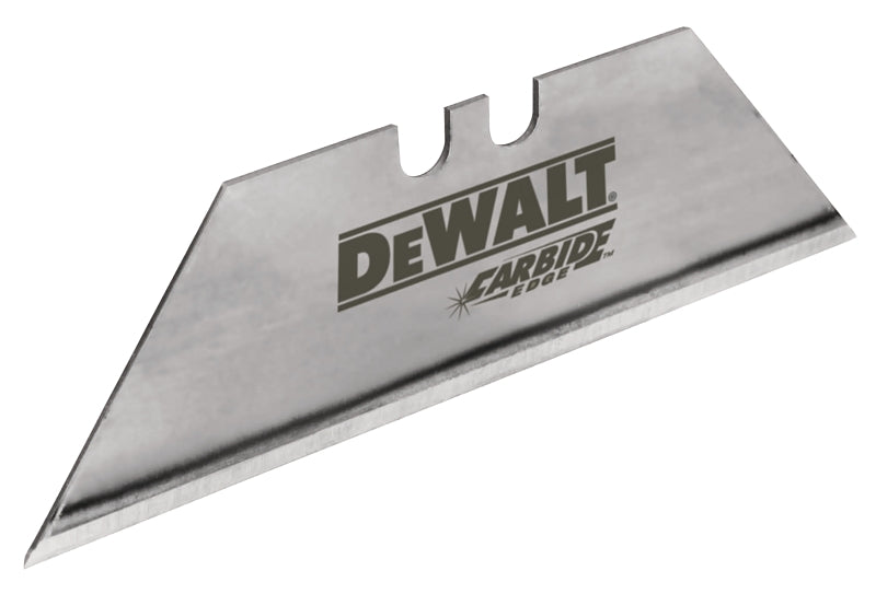 DeWALT DWHT11131 Utility Blade, 2-1/2 in L, Steel, Straight Edge, 1-Point